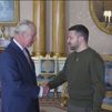 Zelenski visita el Reino Unido en busca de cazas de combate para Ucrania