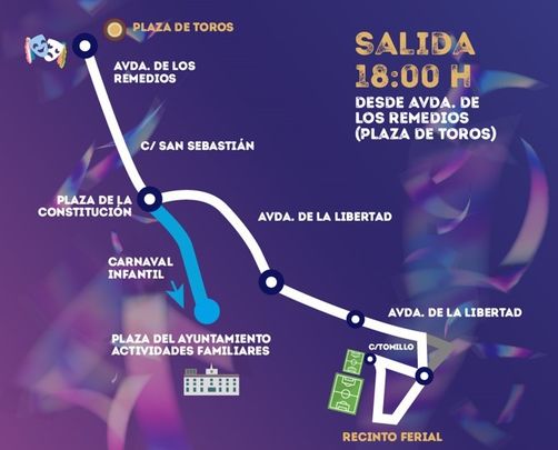Recorrido del Carnaval de Colmenar Viejo / @AytoColmenar