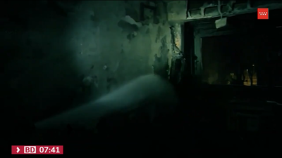 Angustioso rescate en Parla: "Que me tiro, me estoy quemando"