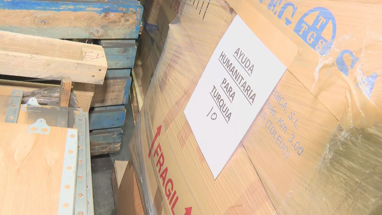 Avalancha de ayuda madrileña a Turquía y Siria tras el terremoto