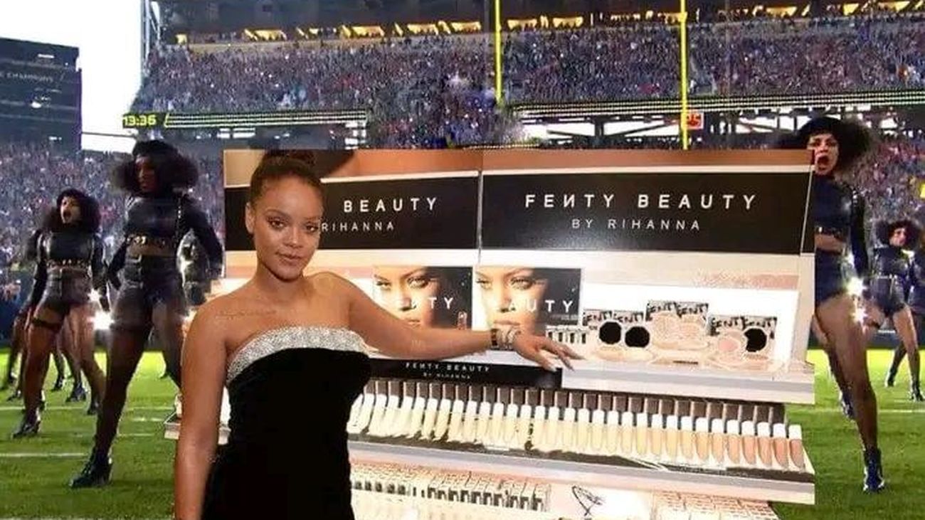 Meme de Rihanna en la Super Bowl