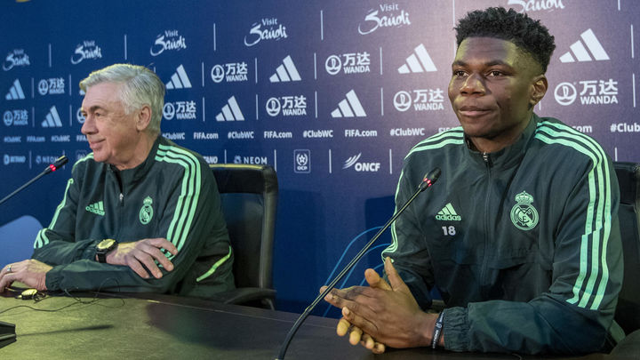 Ancelotti yTchouaméni / EFE