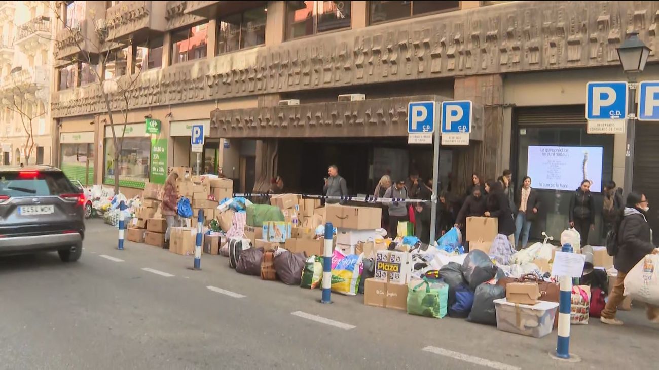 Los madrileños se vuelcan con Turquía con una gran cantidad de donaciones