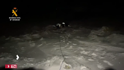 La Guardia Civil rescata a un grupo de montañeros en la zona norte de Peñalara