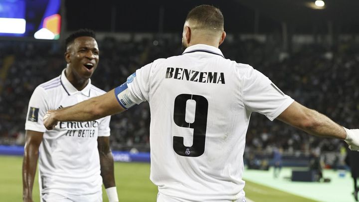 Vinicius y Benzema / EFE