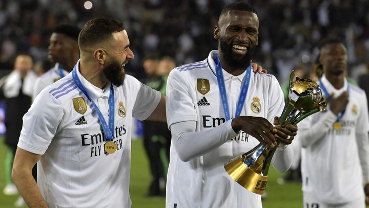 Benzema y Rudiger / EFE