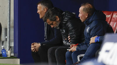 La afición del Getafe pierde la paciencia con Quique