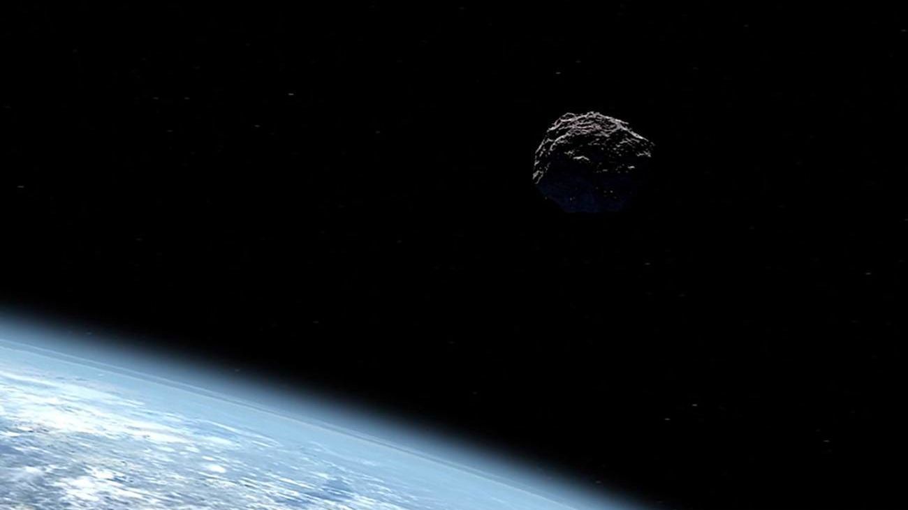 Ilustración del asteroide que se ha convertido en satélite de la Tierra