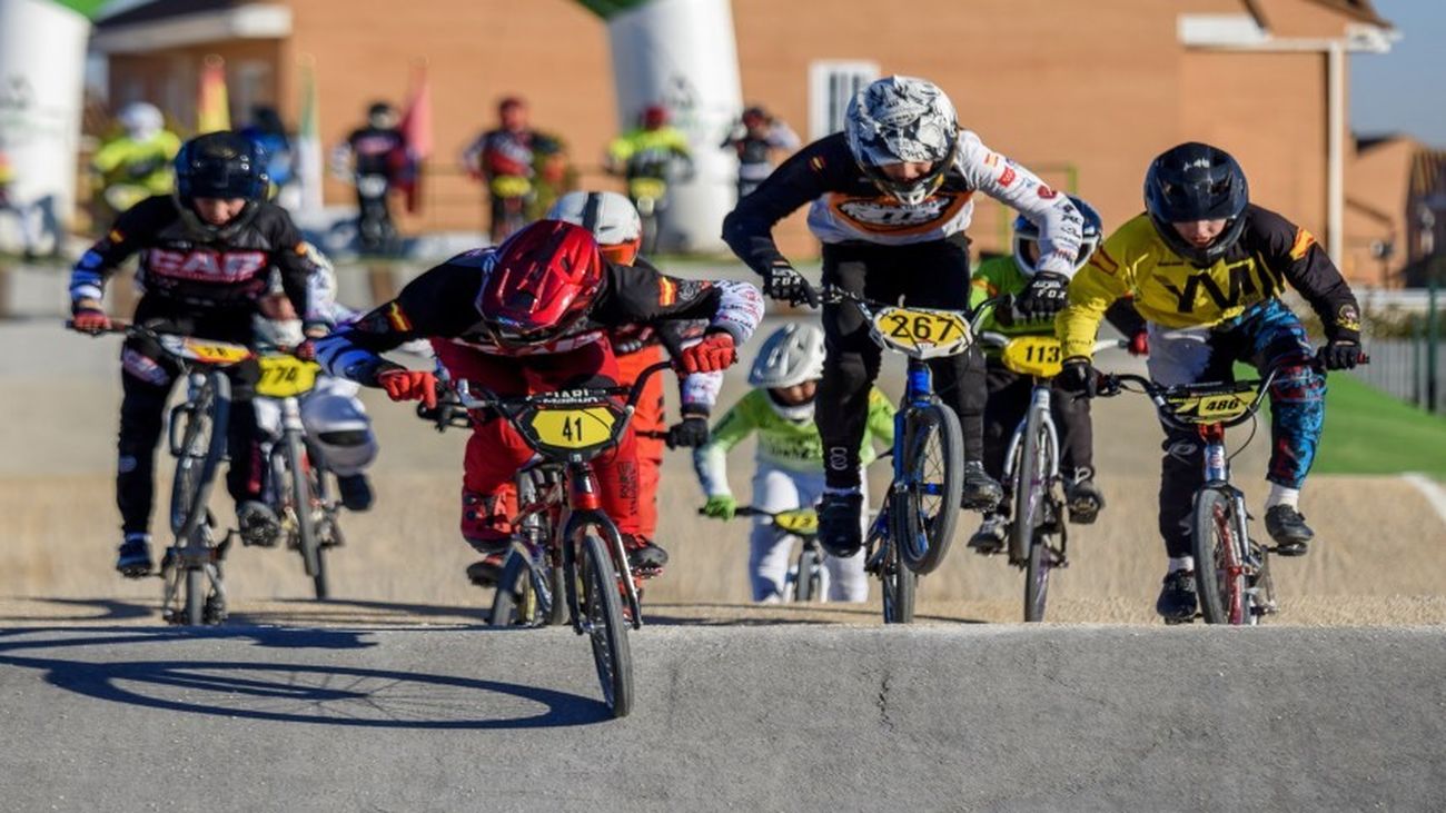 El Álamo, primer asalto de la Copa de Madrid de BMX