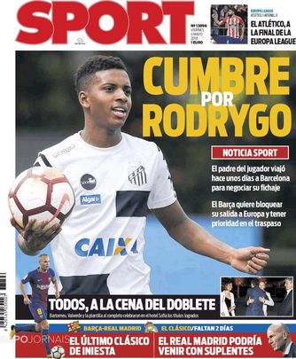 Portada del diario Sport / SPORT