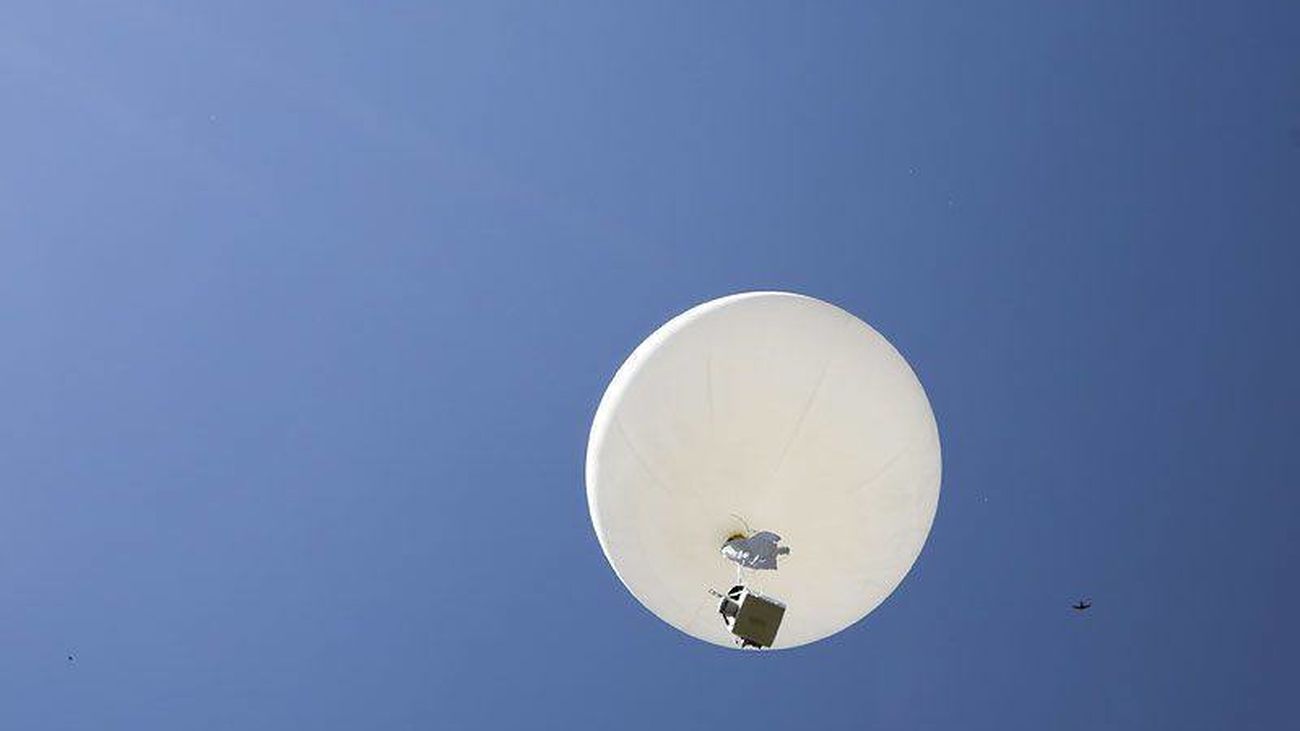 Globo de radiosondeo de la Aemet