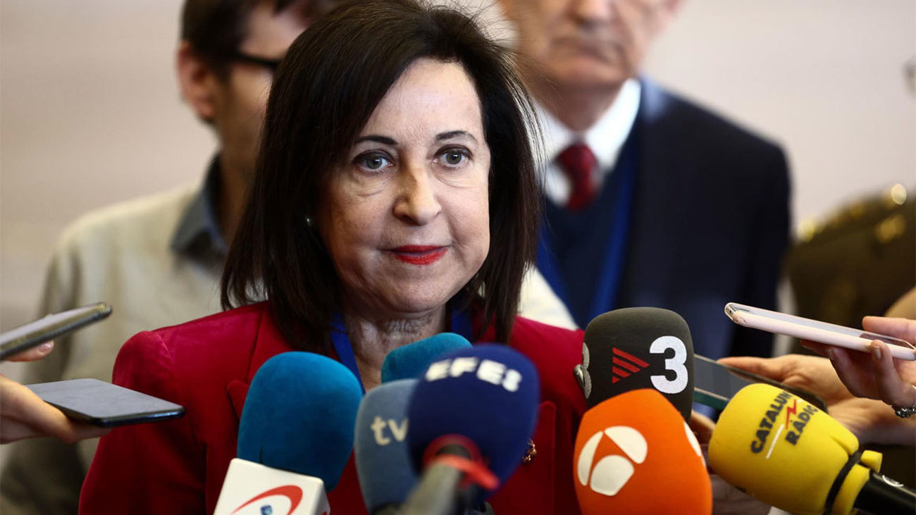 La ministra de Defensa, Margarita Robles