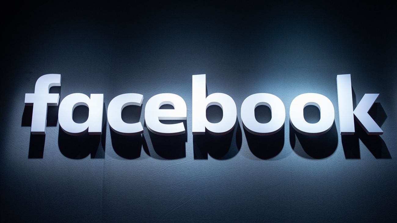 Logo de la red social Facebook