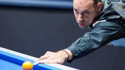 El rey del billar a tres bandas es de Móstoles y se llama Rubén Legazpi