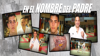 Iker Leal sigue los pasos de su padre, campeón del mundo de kárate