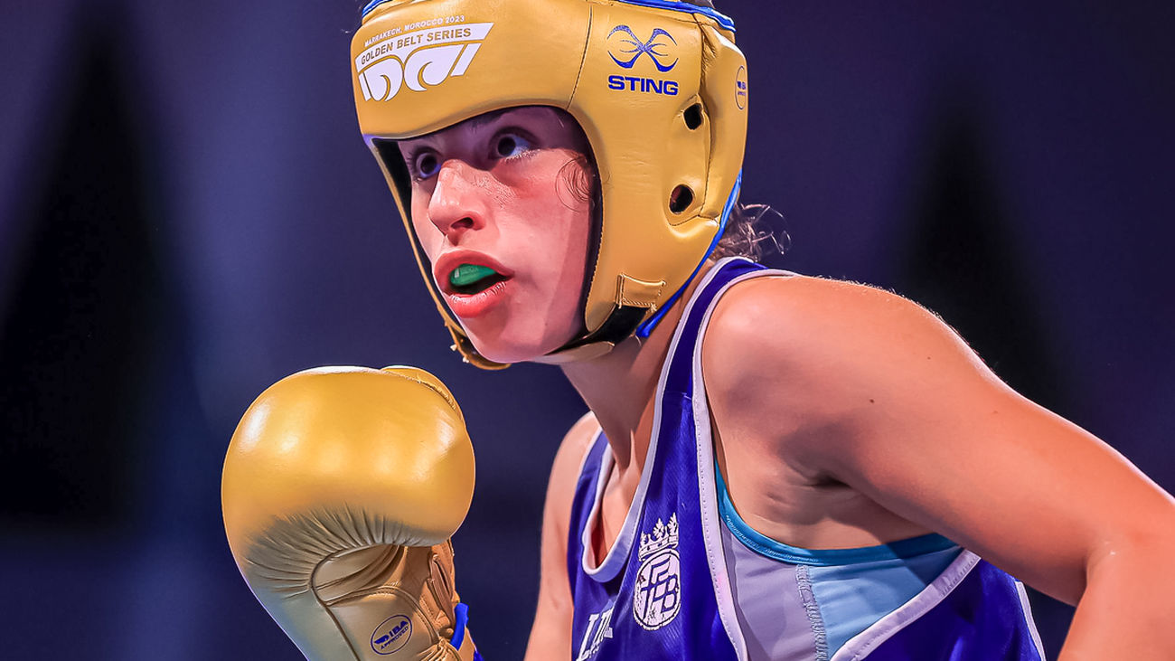 La boxeadora torrejonera, María González, plata en -52 kilos en el Golden Belt Series