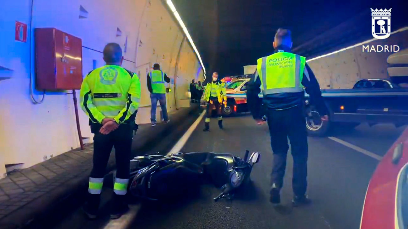 Desciende un 40% los muertos por accidentes en las calles de Madrid