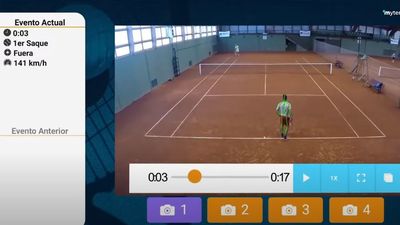 Llega la Inteligencia Artificial a las pistas de tenis de Madrid