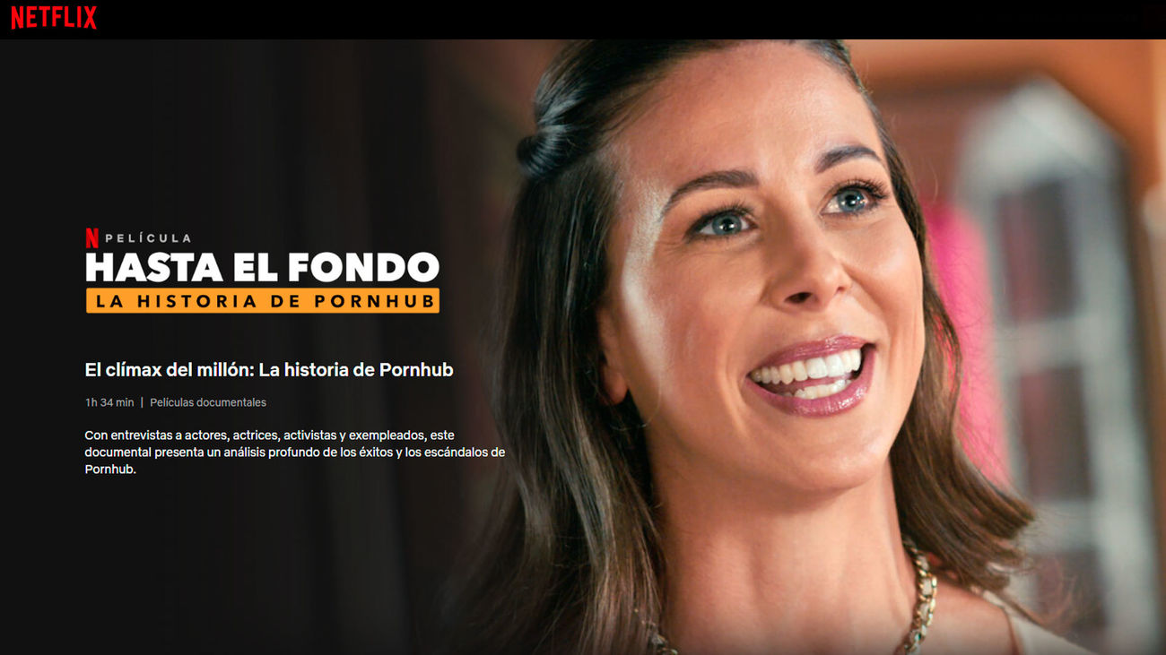 Imagen de promoción de la serie de Netflix 'Money Shot: The Pornhub Story'