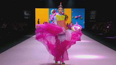 Ágatha Ruiz de la Prada abre el telón de la Fashion Week con un desfile 'experimental'