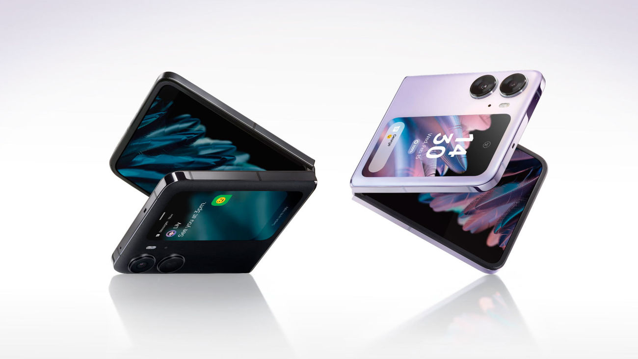 Oppo presenta su nueva generación de móviles plegables Find N2 Flip