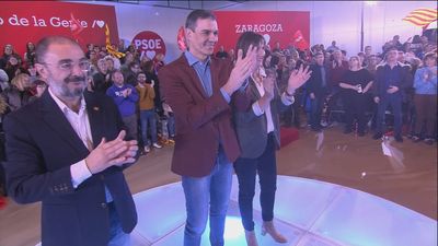 Mensaje de Lambán a Sánchez: "Creo en un PSOE garante de la unidad de España"