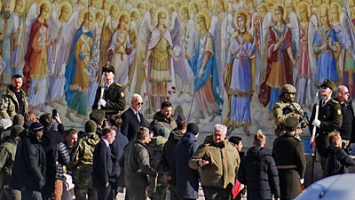 Biden visita Kiev y anuncia 500 millones de dólares en ayuda militar