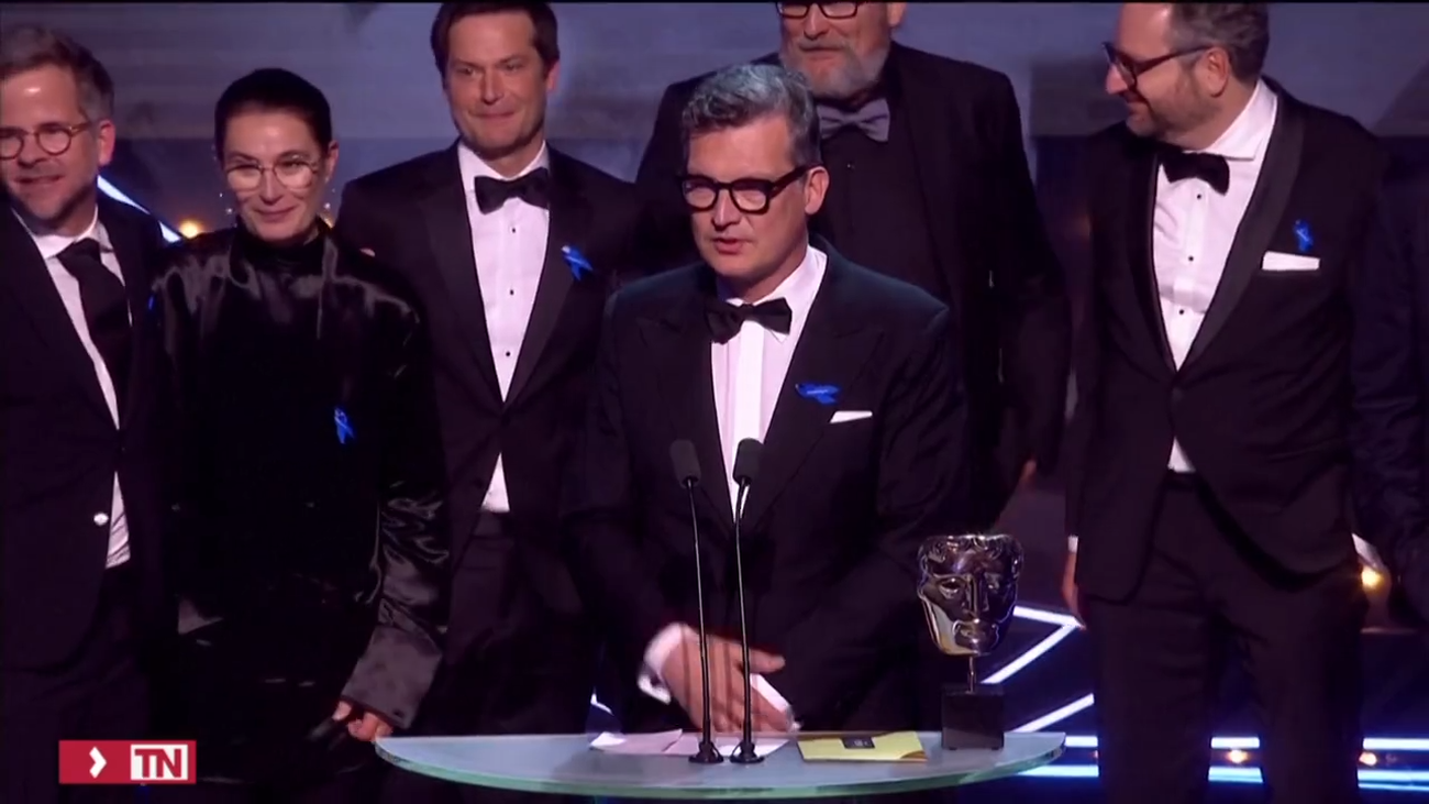 La guerra arrasa en unos premios Bafta que olvidan a Carlos Saura