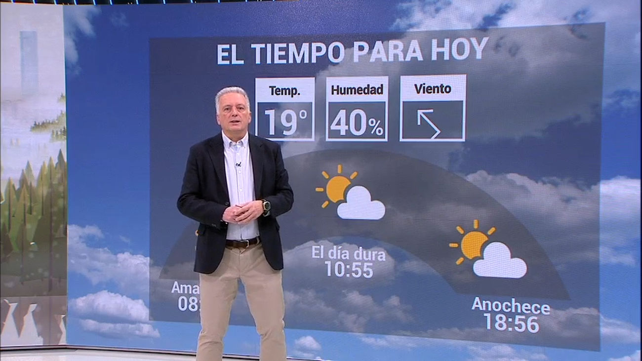 El tiempo en Madrid este lunes: Posible calima y aumento de las mínimas en el suroeste