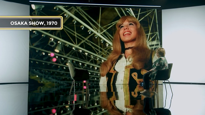 Karina en Osaka Show Expo 70' (Diez Momentos) / REDACCIÓN