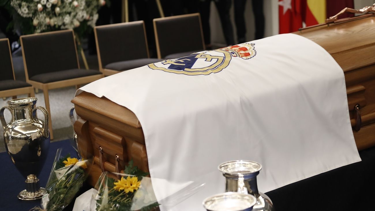 Capilla ardiente en el  Bernabéu