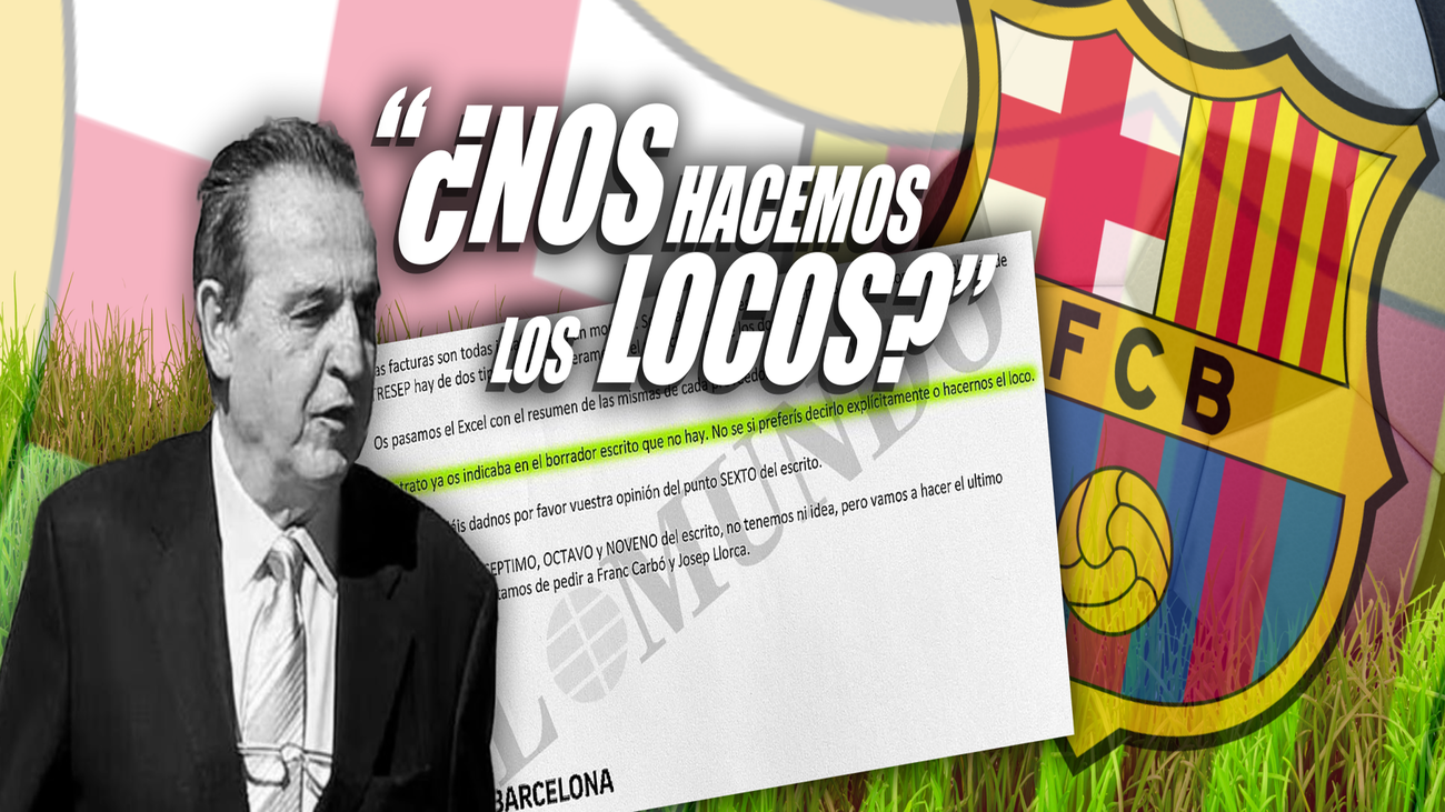 El Barça preguntó a sus abogados si debían "hacerse el loco" por no tener contrato con Negreira