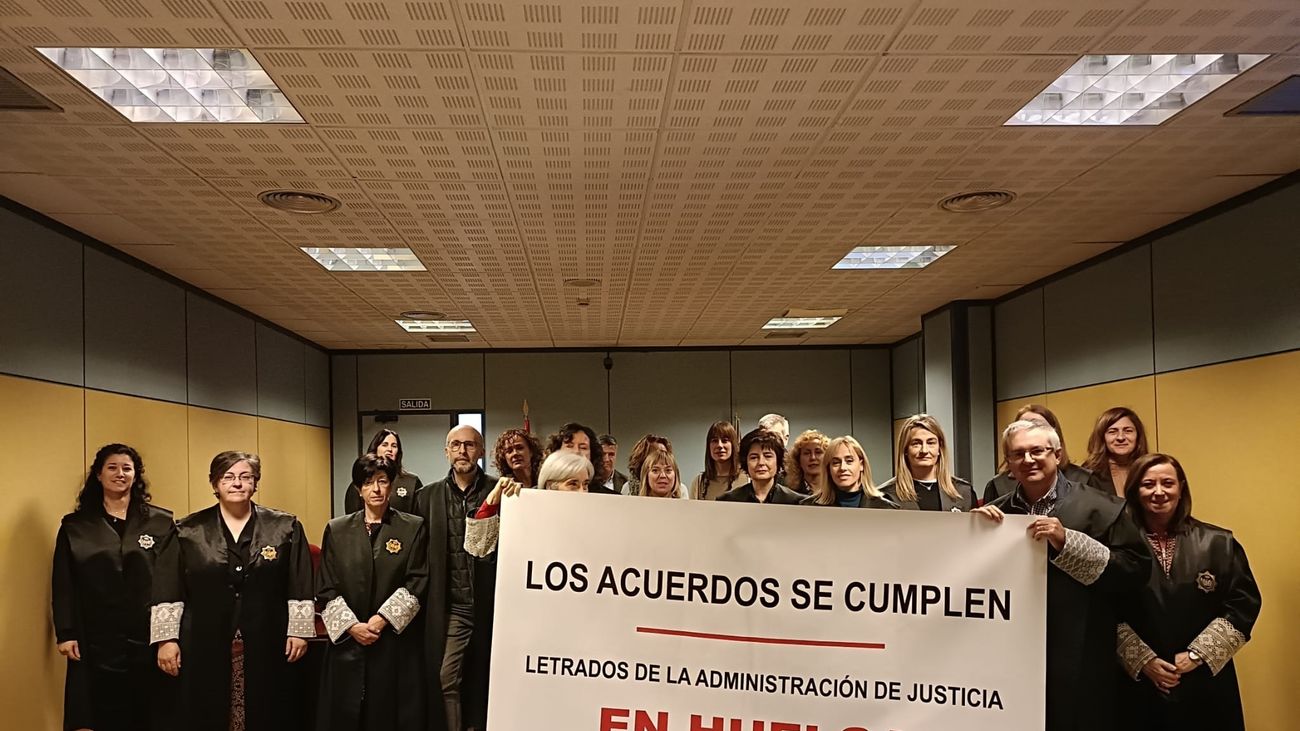 Abogados alarmados por la acumulación de juicios con la huelga de letrados: "Es terrorífico"