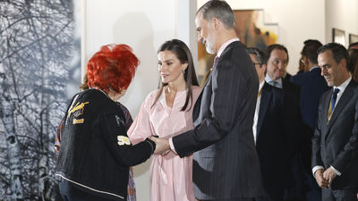 Los Reyes inauguran la edición más mediterránea de ARCO