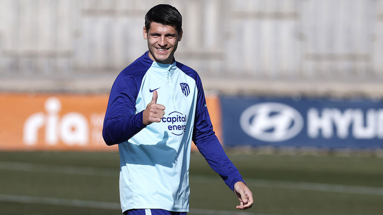 Morata, preparado para el derbi; Kondogbia, baja