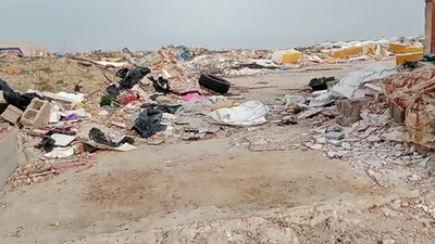 Retiradas las 5 toneladas de amianto de un vertedero ilegal de Alcorcón