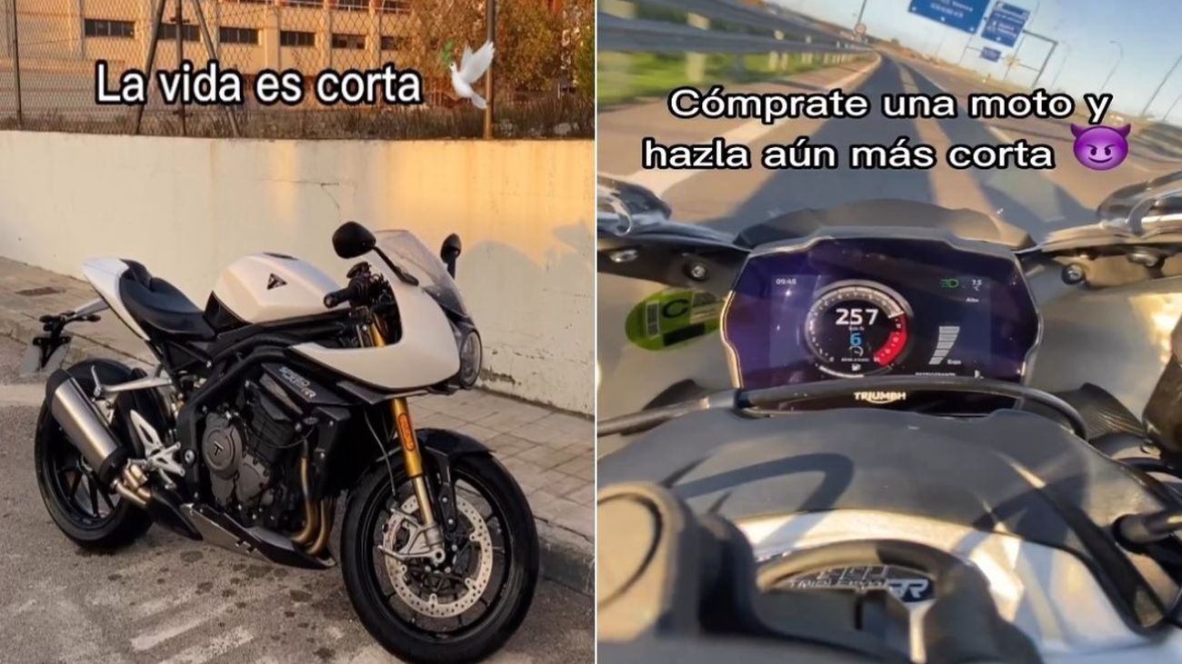 Investigan a dos conductores por grabarse a más de 200 km/h  en la M-45  y la M-14