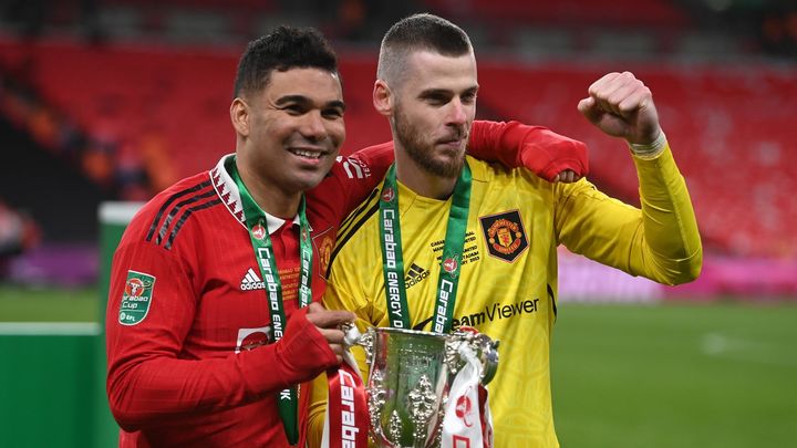 Casemiro y De Gea / EFE