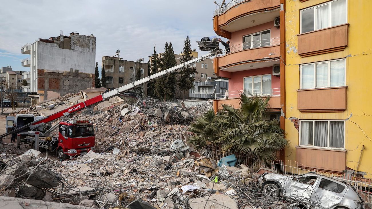 Efectos de los terremotos en Turquía ocurridos este mes de febrero