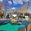 Nueva área infantil inclusiva en la Plaza del Turia de Móstoles