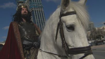 ¿Qué hacen Colón, Isabel la Católica o El Cid en pleno centro de Madrid?