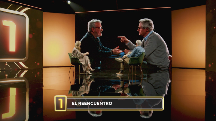 El reencuentro entre Millán Salcedo y Josema Yuste / DIEZ MOMENTOS