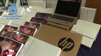 Desarticulada una banda  dedicada al robo y distribución de productos electrónicos de alta gama