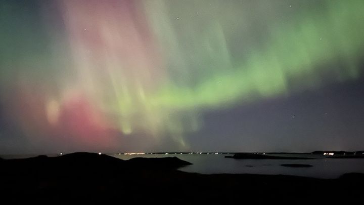 Aurora Boreal en la ciudad de Stavanger, Noruega / ANA MARTORELL