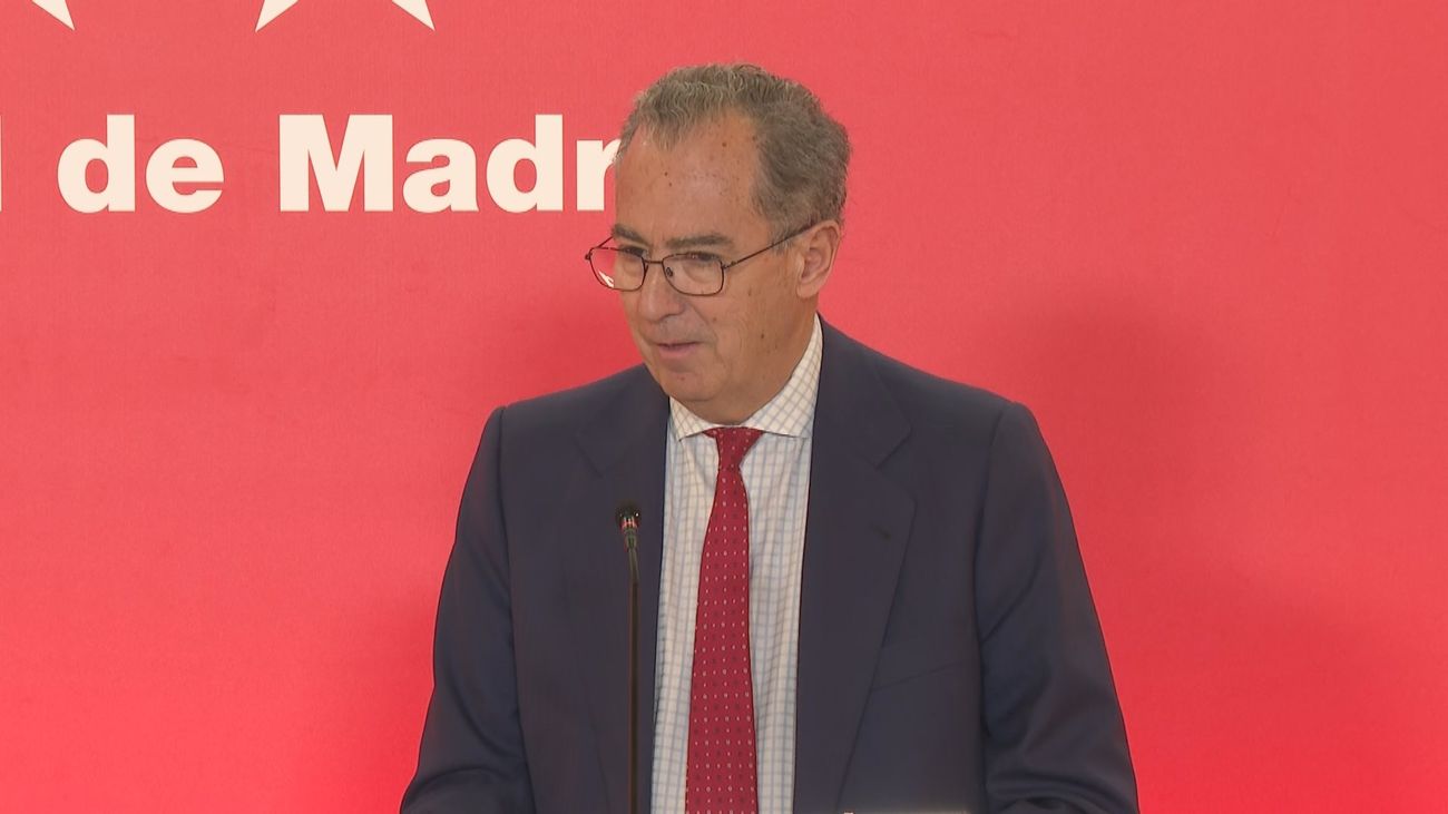 El vicepresidente y consejero de Educación y Universidades, Enrique Ossorio