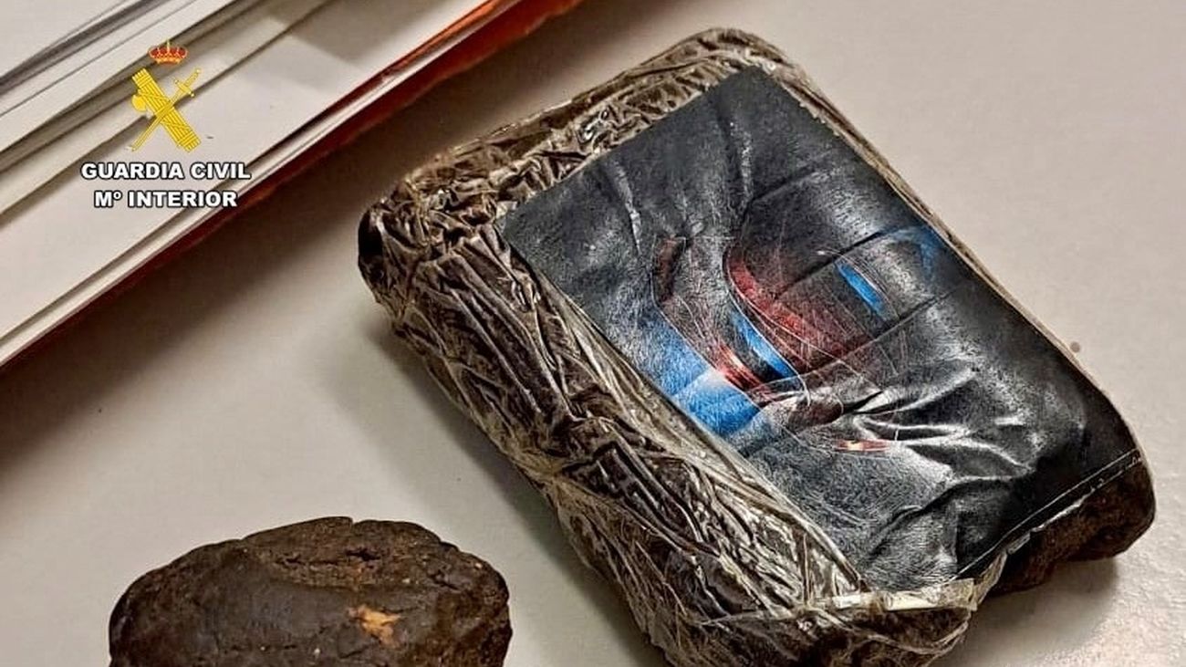 Droga aprehendida en Navalmoral al detenido