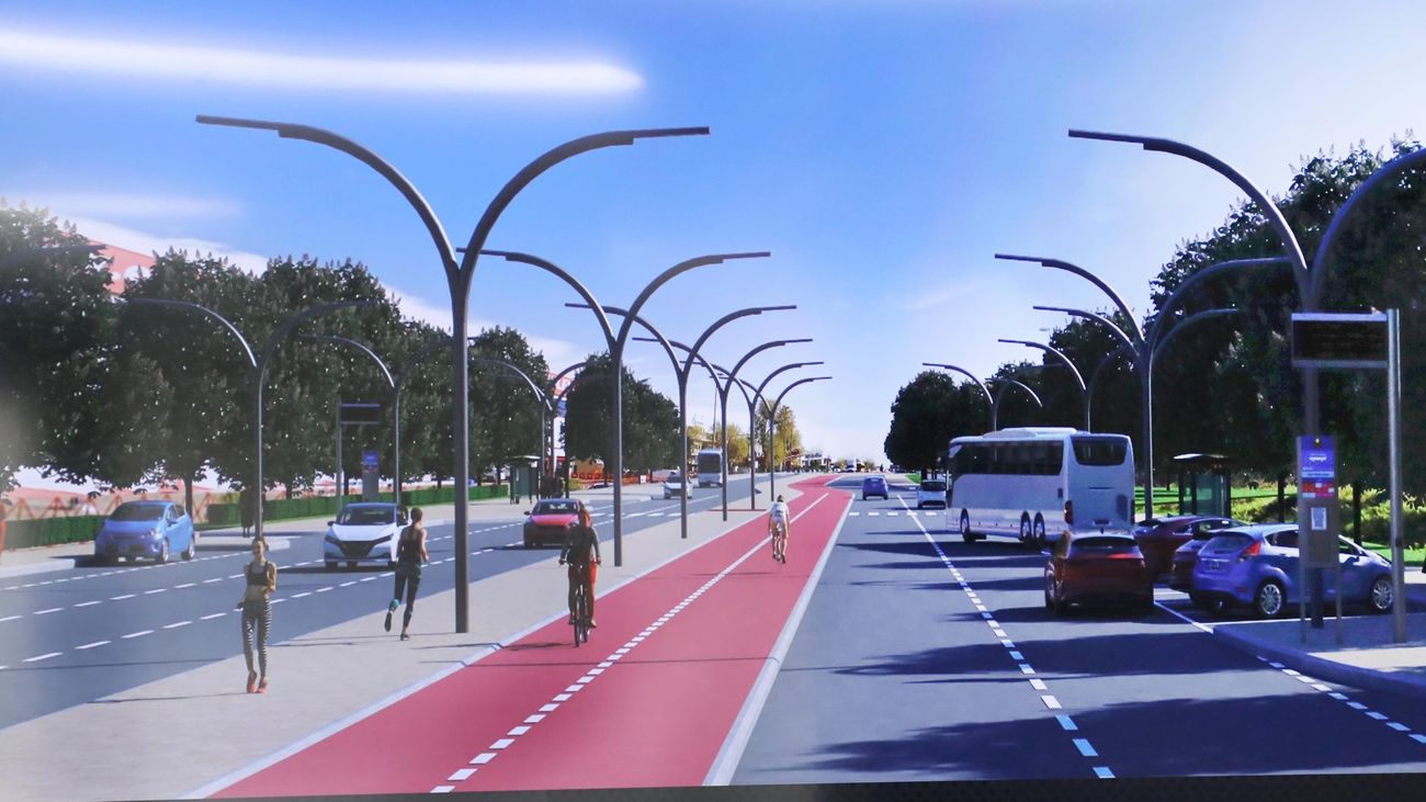 Alcobendas prevé remodelar la M-603 y convertirla en la Gran Vía alcobendense