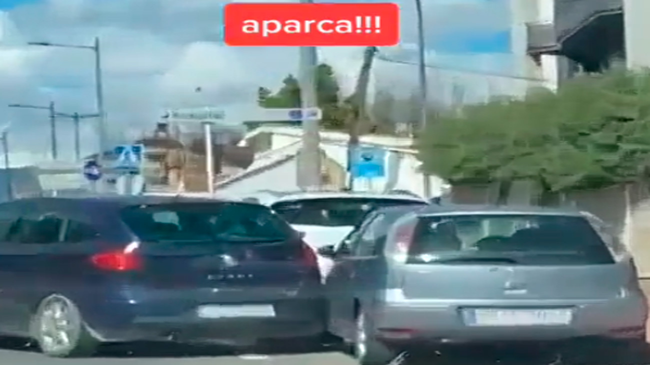 Cuando te empeñas en aparcar a toda costa y sin conocimiento y la cosa acaba en catástrofe...