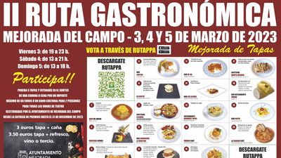 Fin de semana gastronómico en Mejorada del Campo