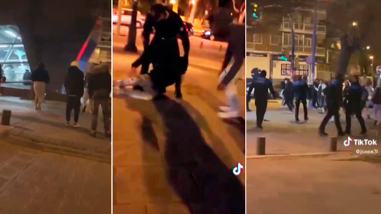 Así fueron los minutos de terror de la brutal pelea entre 50 jóvenes en la Cubierta de Leganés